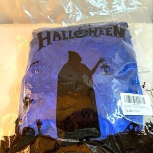 Halloween Adult One Size Dark Purple Hooded Cloak Unisex New in Package